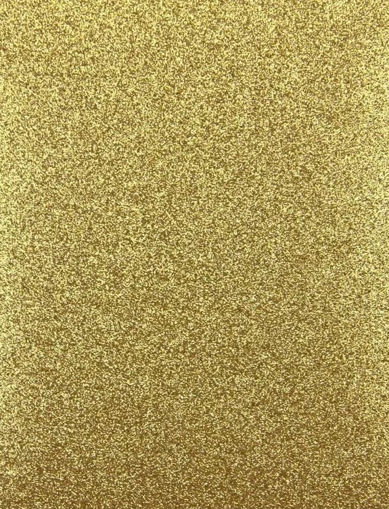 Picture of A4 CARDBOARD GLITTERED 250GSM GOLD